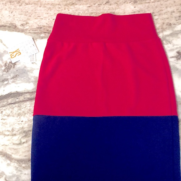 XS Lularoe Cassie pencil skirt NWT - Picture 3 of 3